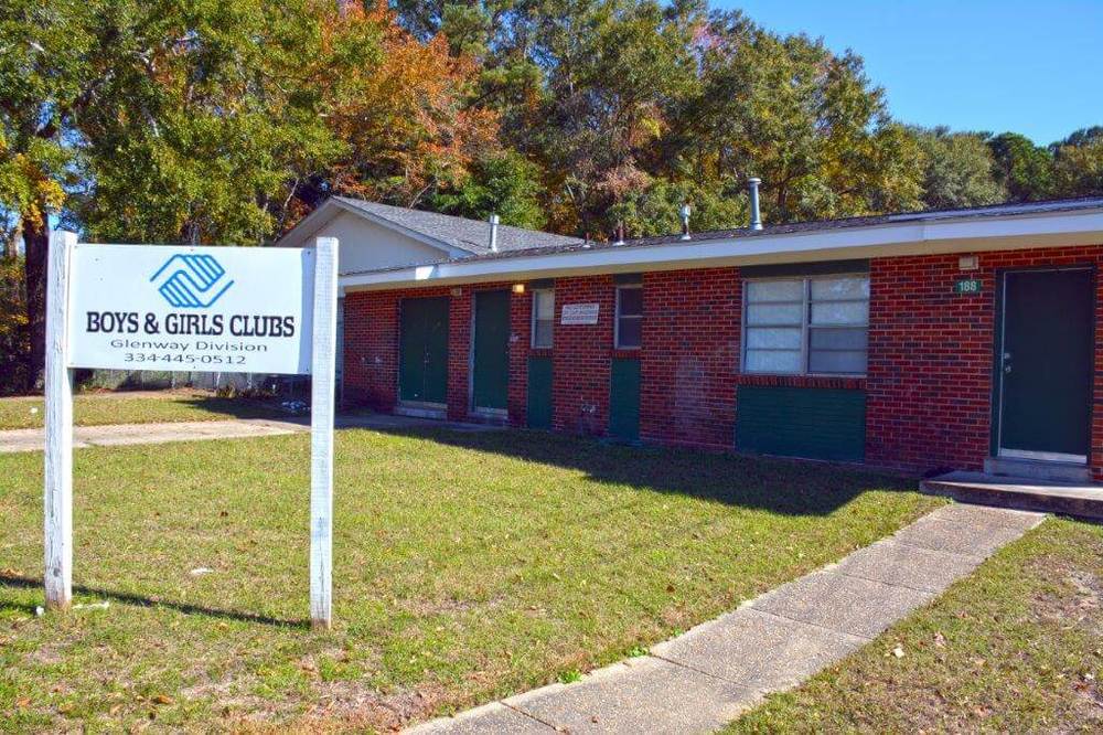 Boys and Girls Club office sign