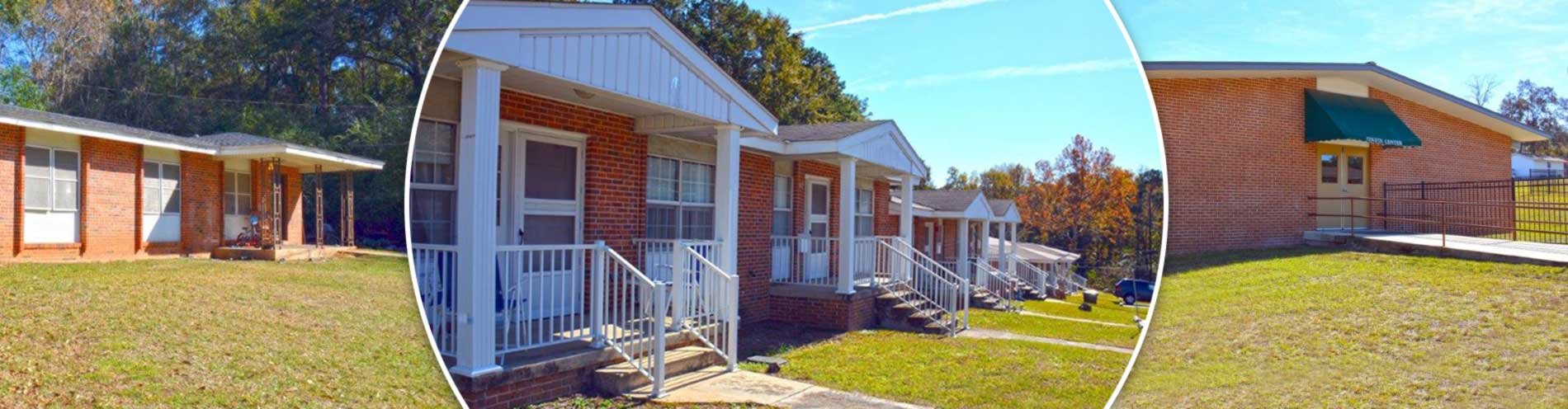 Ozark Housing Community apartment exteriors